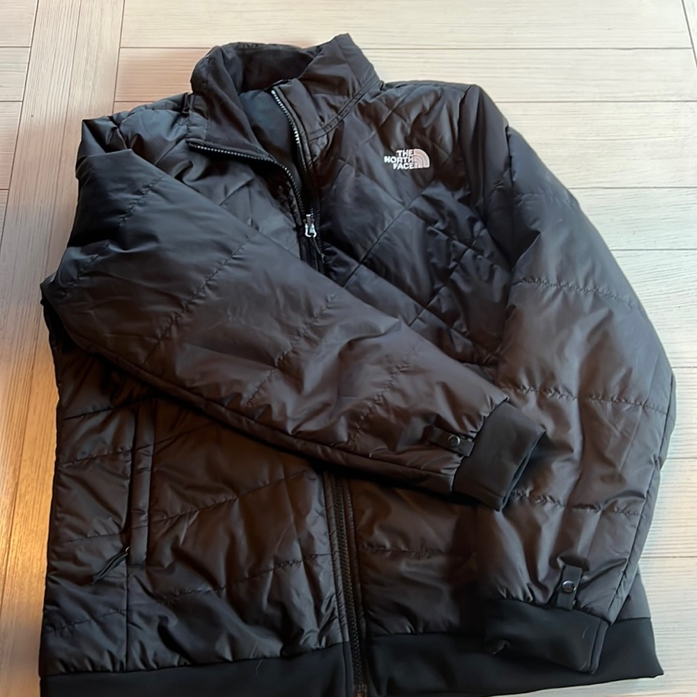 Womens The North Face Liner Puffer Jacket - Size Large